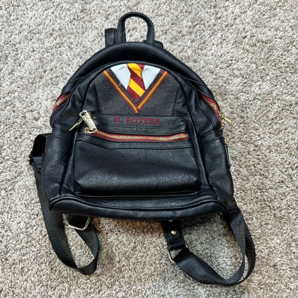 Loungefly Mini Backpack Harry Potter Hogwarts Uniform Gryffindor House Cosplay